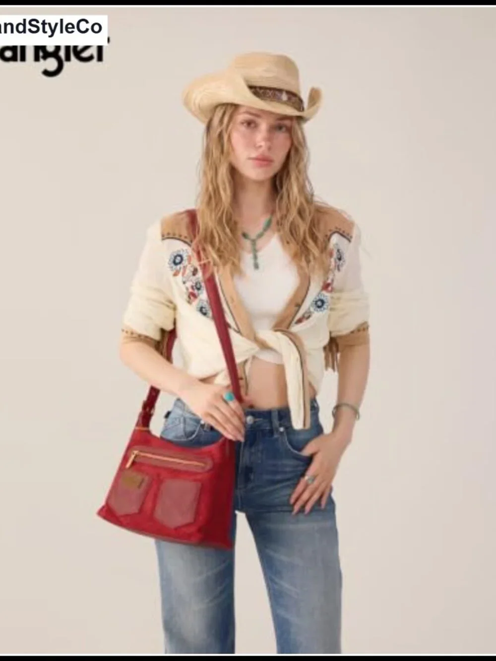 Faux Suede Hobo Shoulder Bag Slouchy Crossbody Purse Women